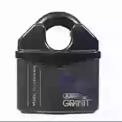 37/80 Series 80mm Granit ABUS Plus Close Shackle Padlock (Re-Keyable)